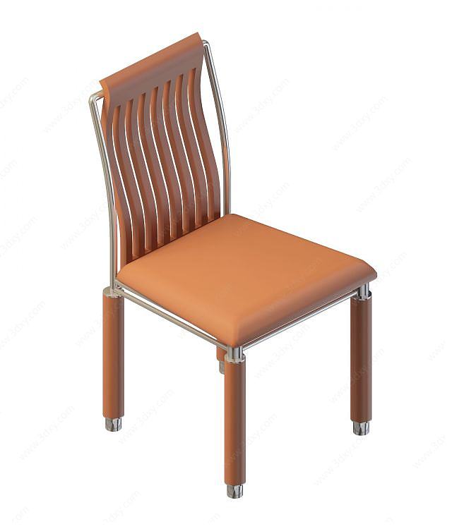 家用高档餐椅3D模型