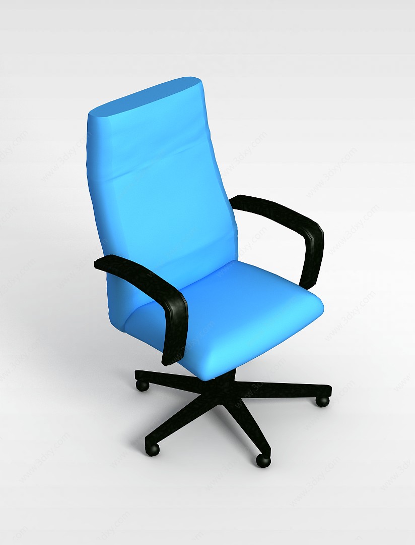 软包电脑椅3D模型