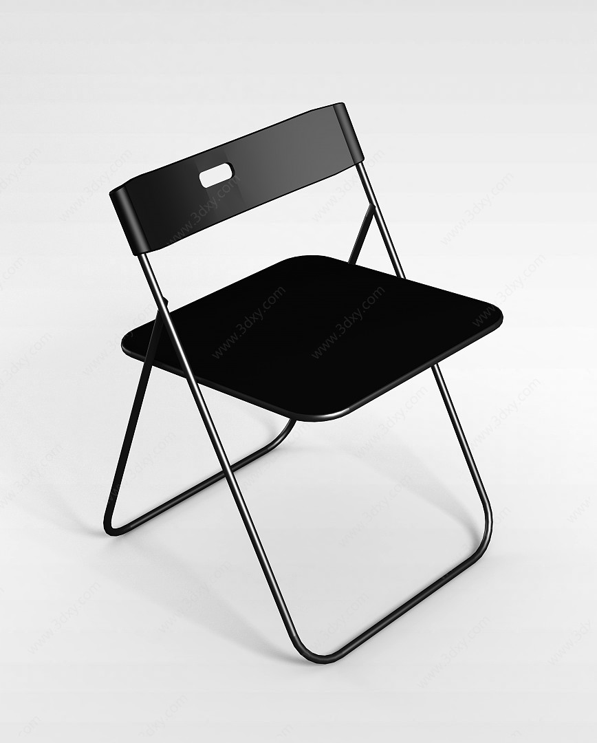 简易折叠椅子3D模型