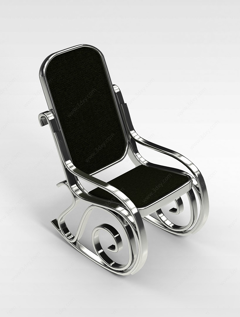 欧式休闲椅3D模型