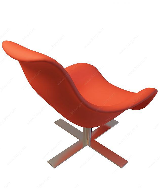 现代家居躺椅3D模型