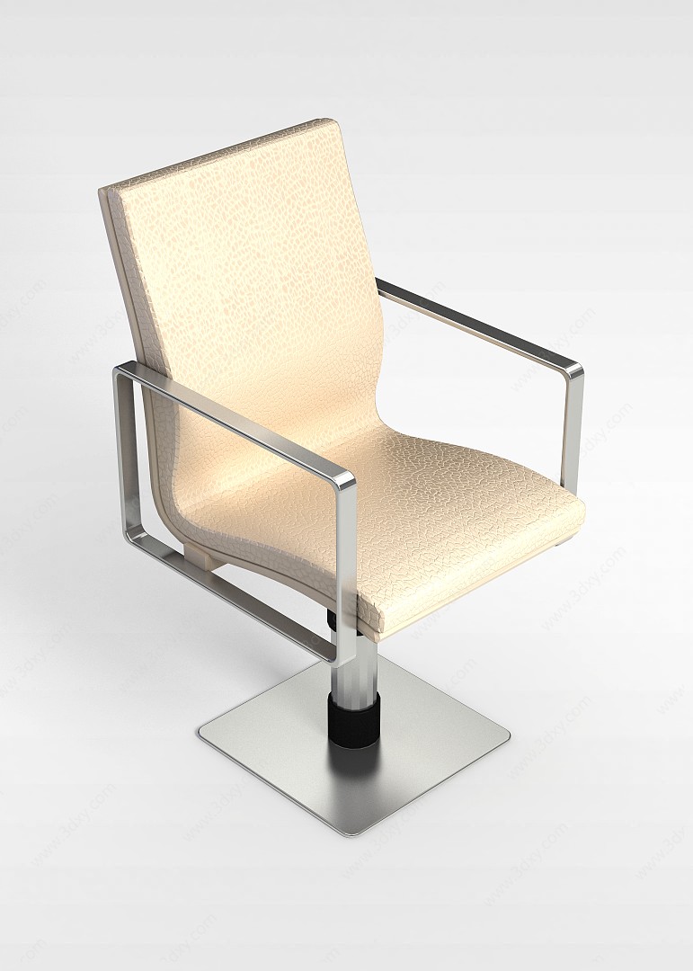 时尚办公椅3D模型