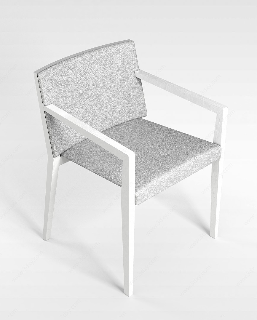 卧室现代椅3D模型