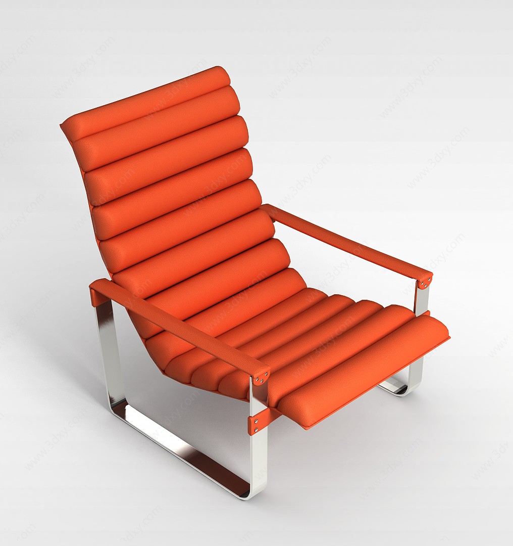 舒适沙发躺椅3D模型