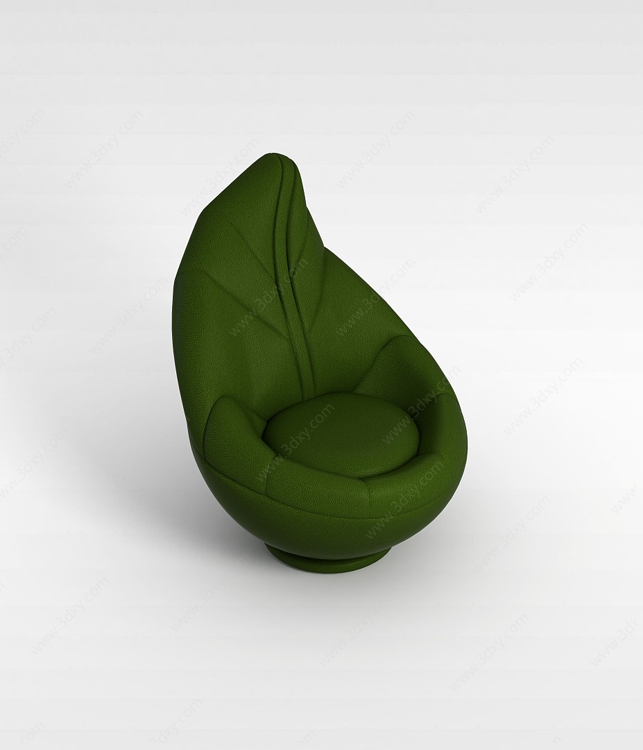 树叶沙发3D模型