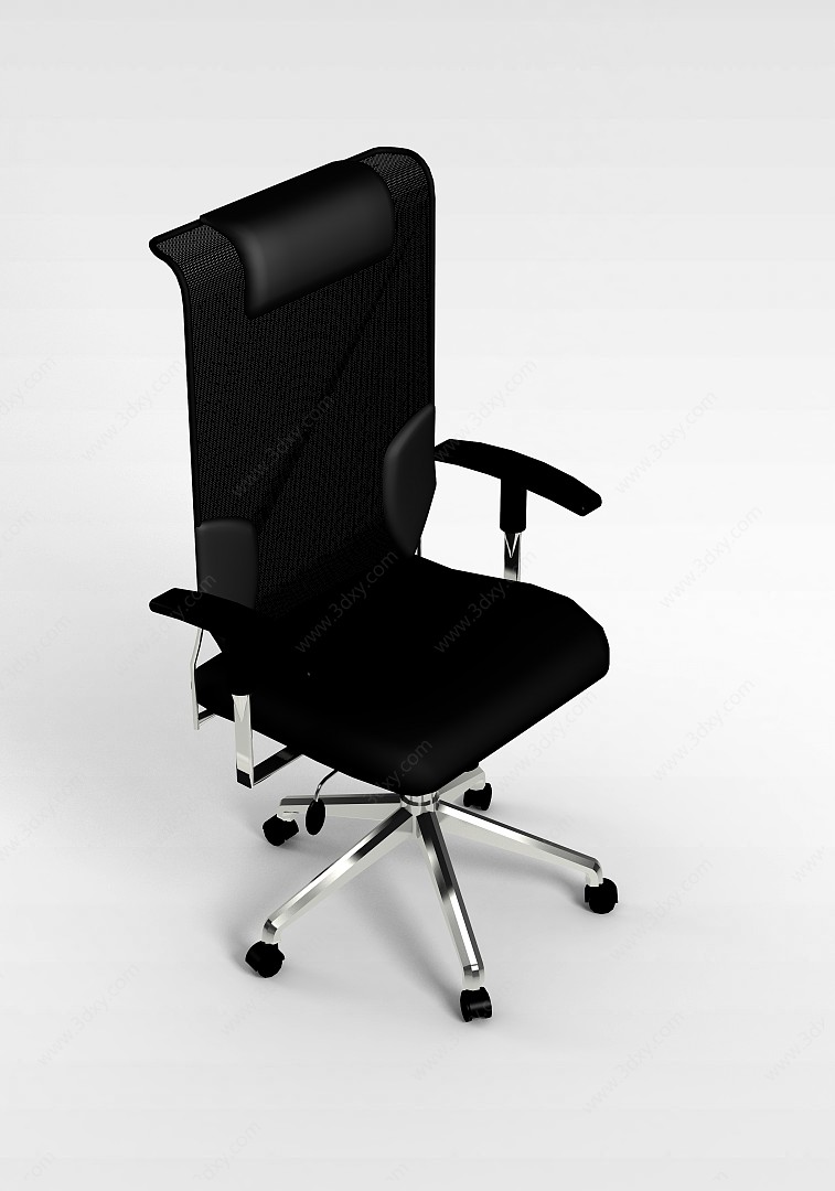 高背椅3D模型