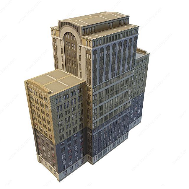 大厦3D模型