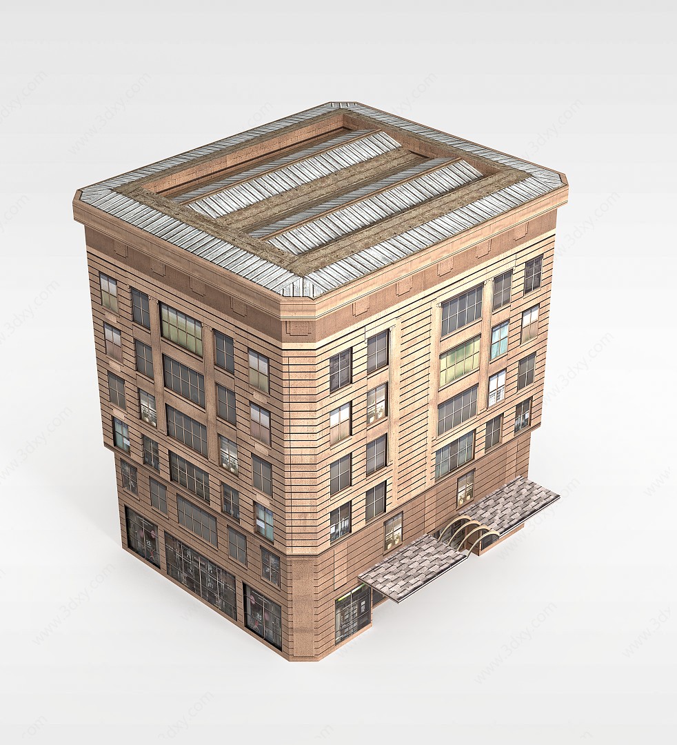 商住楼3D模型