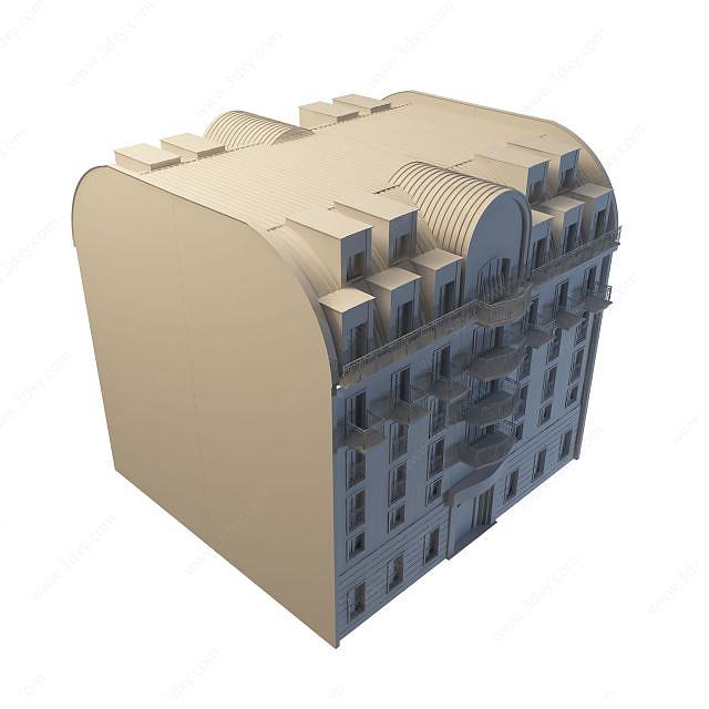 住宅楼3D模型