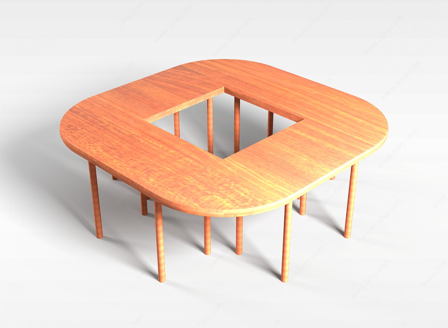 火锅桌3D模型