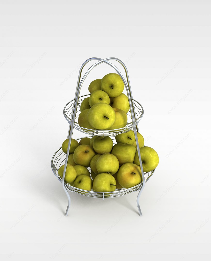 水果3D模型