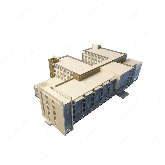商业楼3D模型