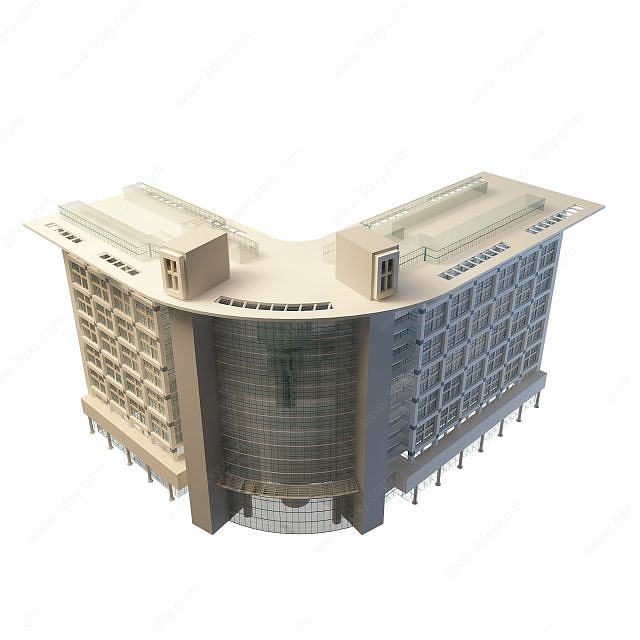 商业大楼3D模型