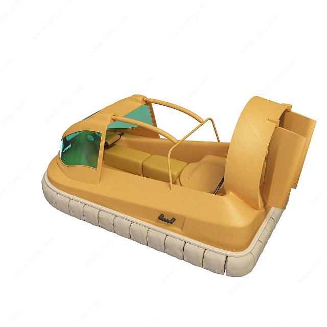 气垫船3D模型