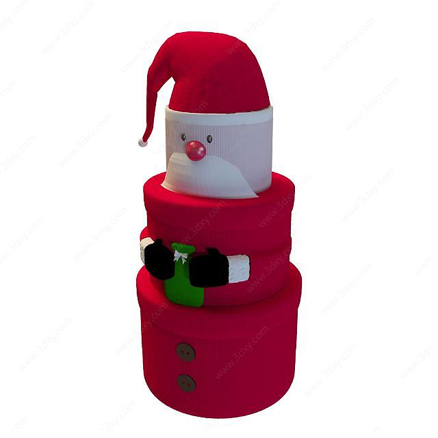 圣诞老人装饰3D模型
