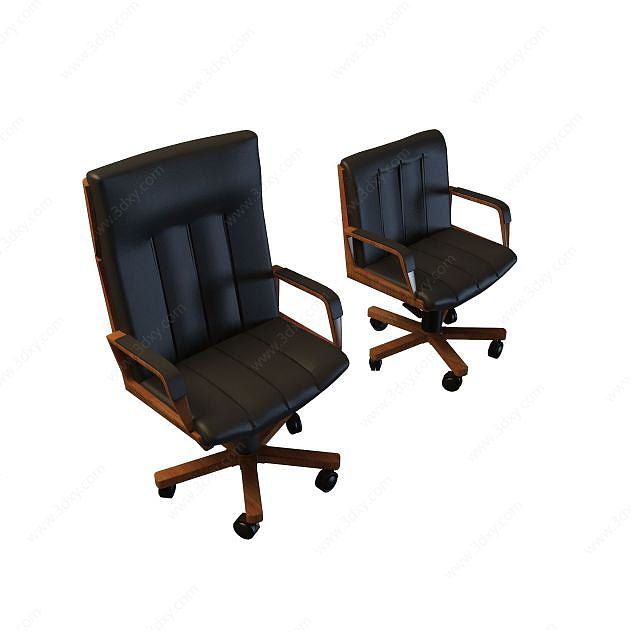 商务转椅3D模型