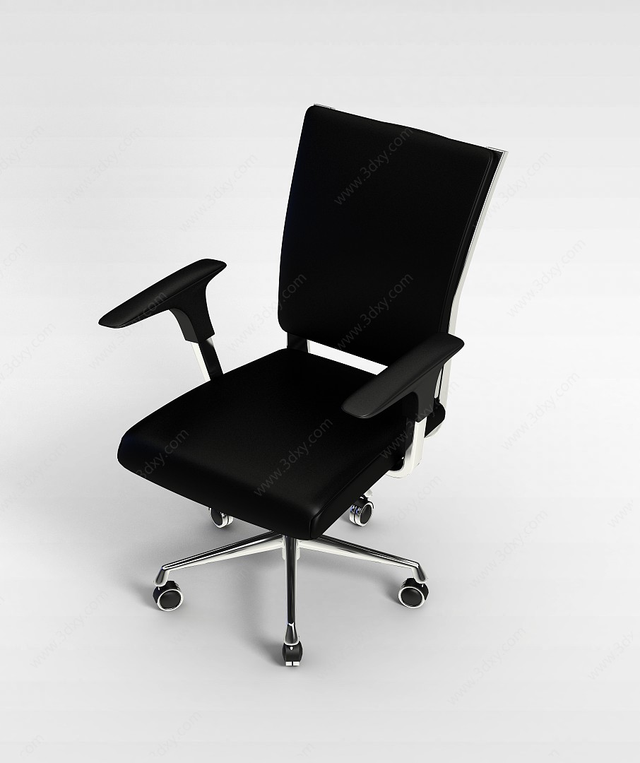 简约老板椅3D模型
