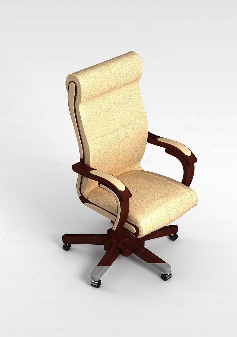 高档办公椅3D模型