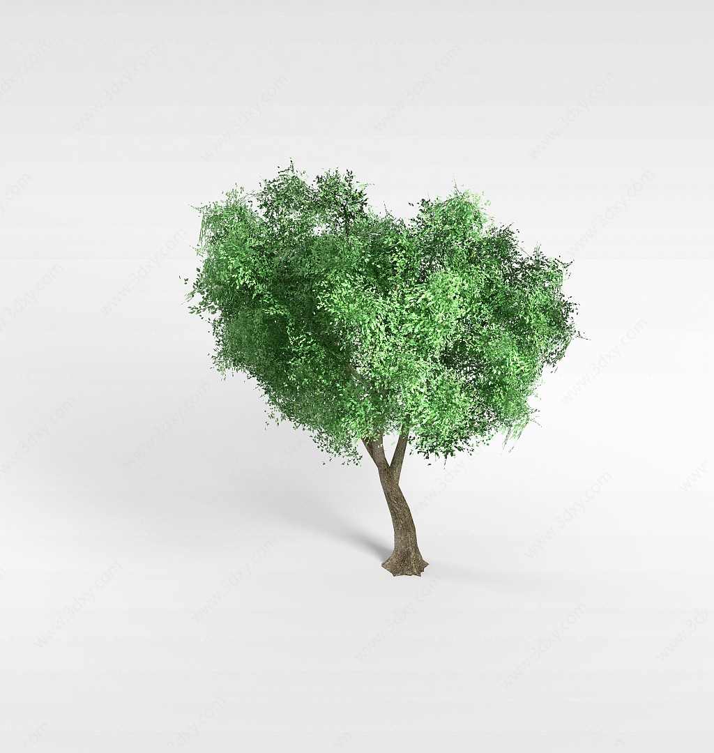 公园绿化树3D模型