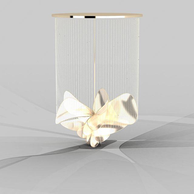 水晶吊灯3D模型