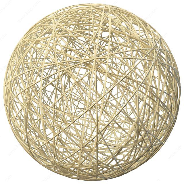 球形装饰品3D模型