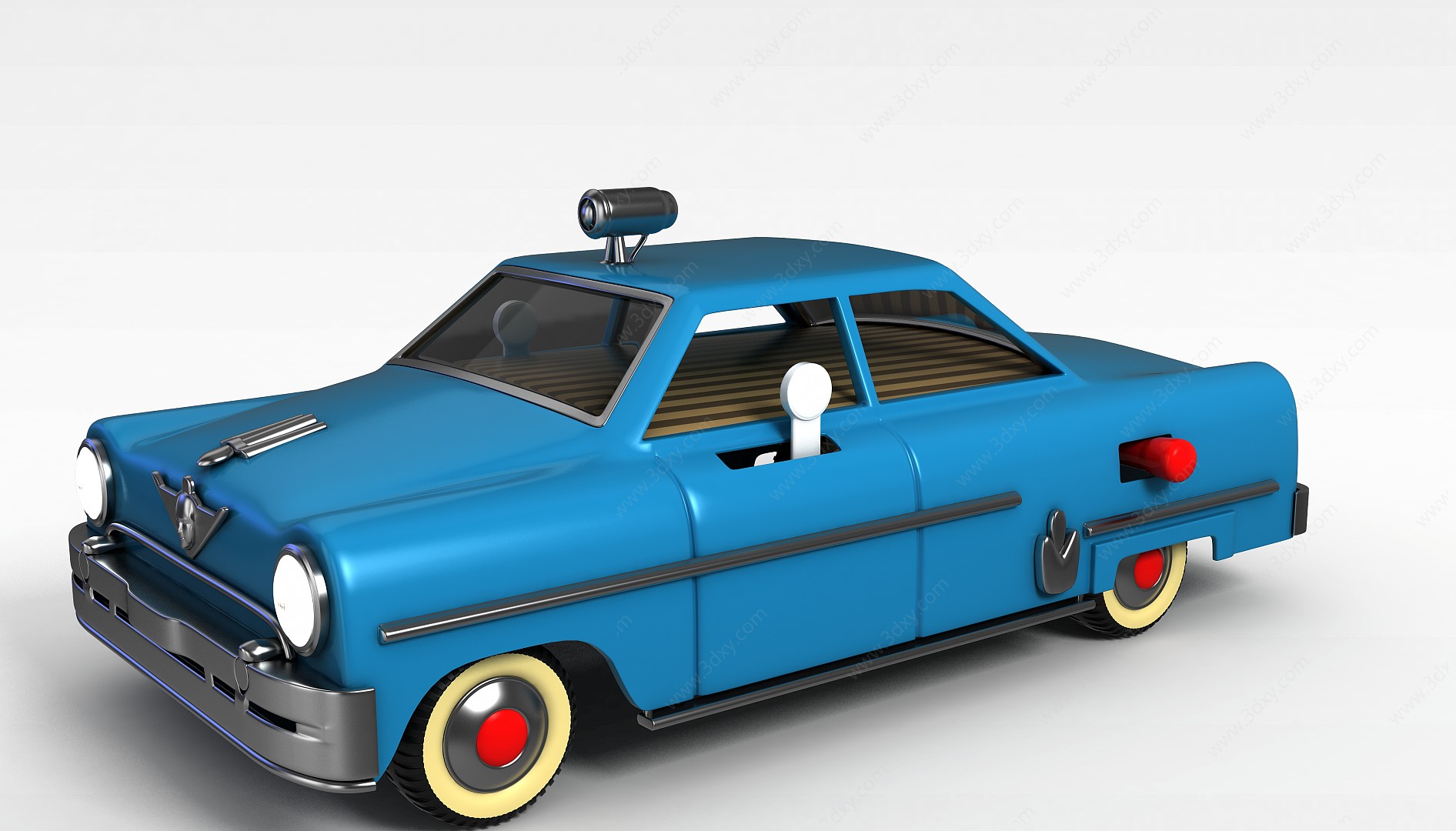 汽车玩具3D模型