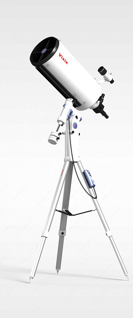 天文望远镜3D模型