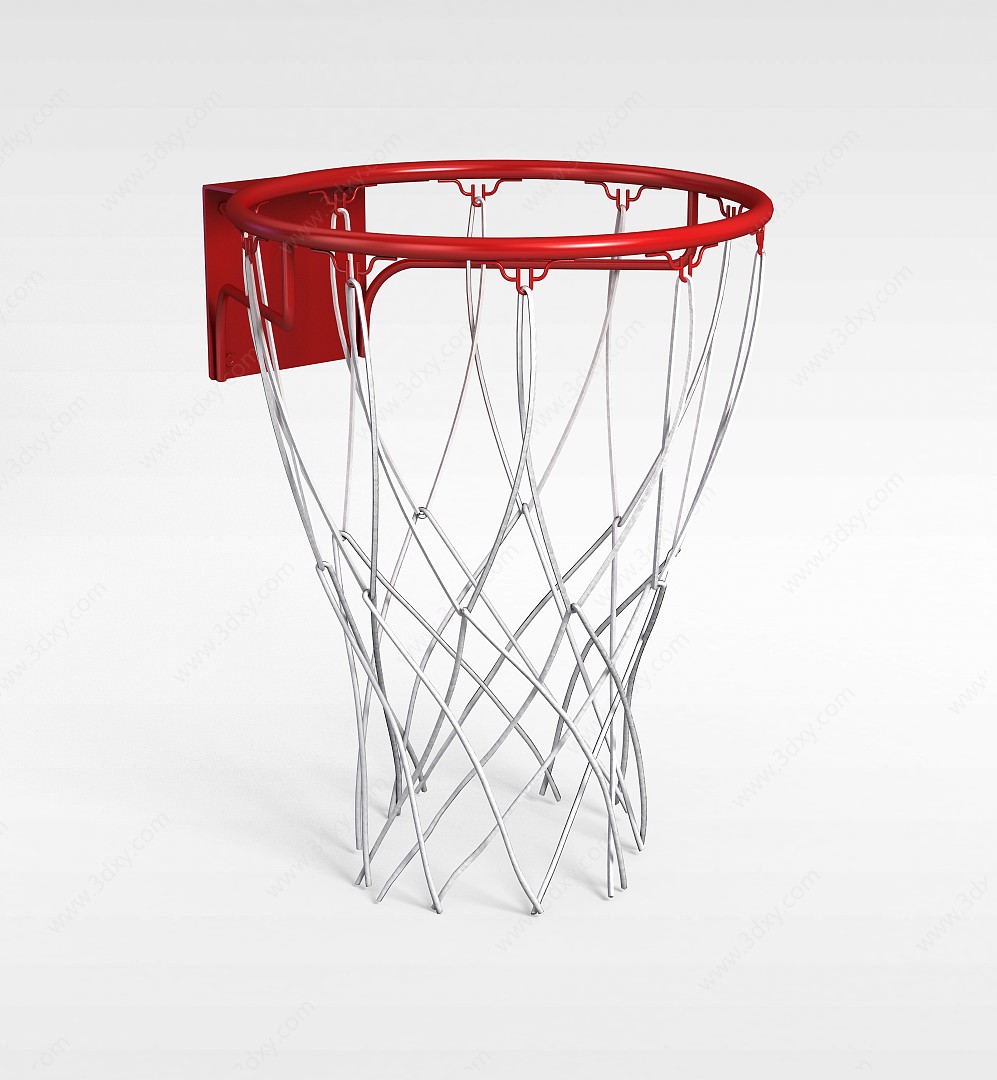 室外篮球筐3D模型