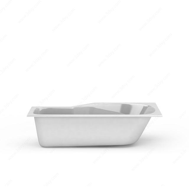 陶瓷浴缸3D模型
