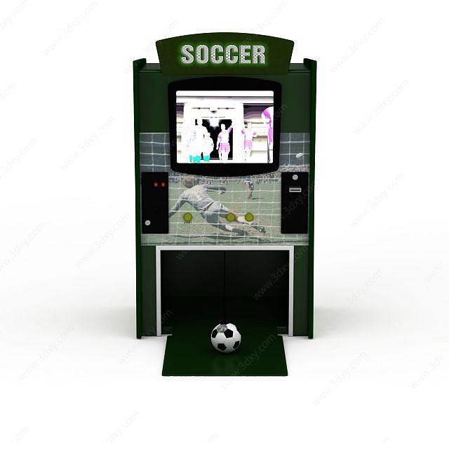 足球机3D模型