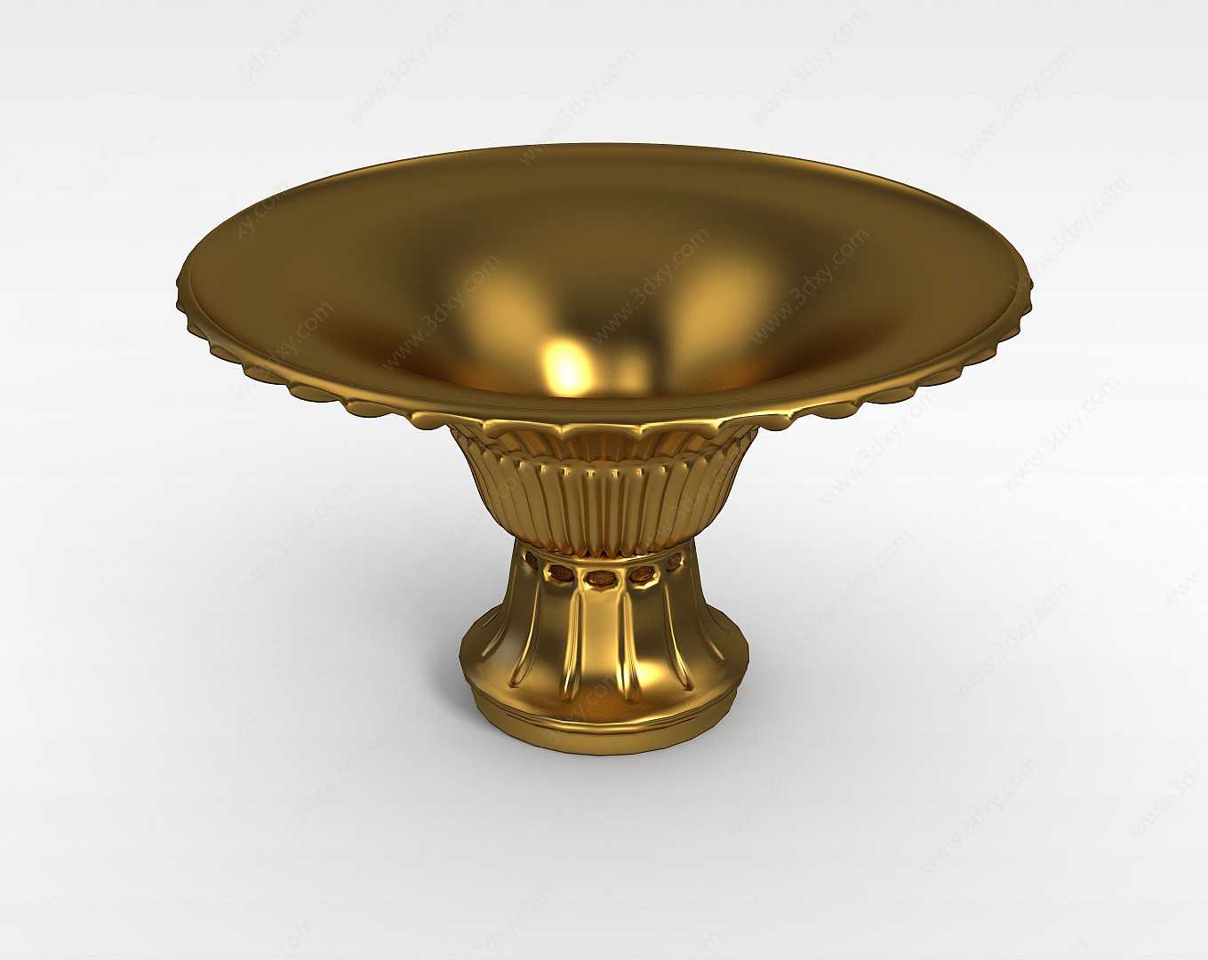 金色器皿3D模型