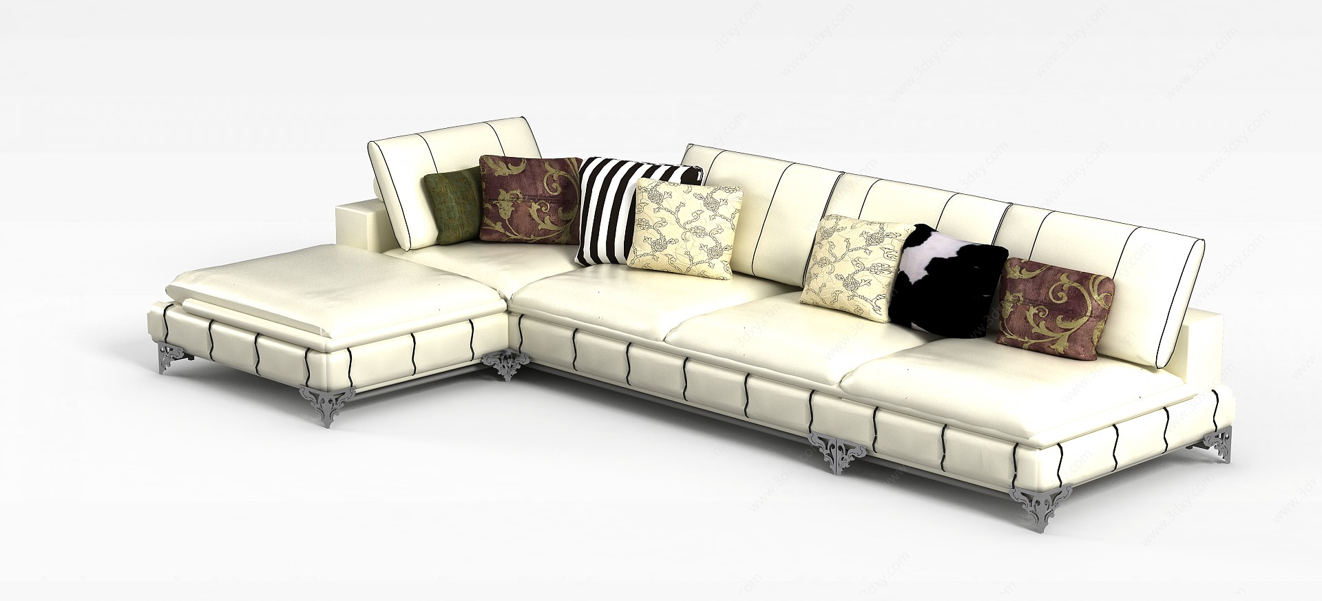 中式新款沙发3D模型