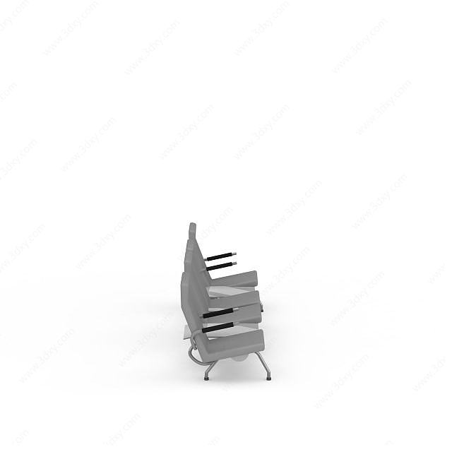 走廊椅子3D模型