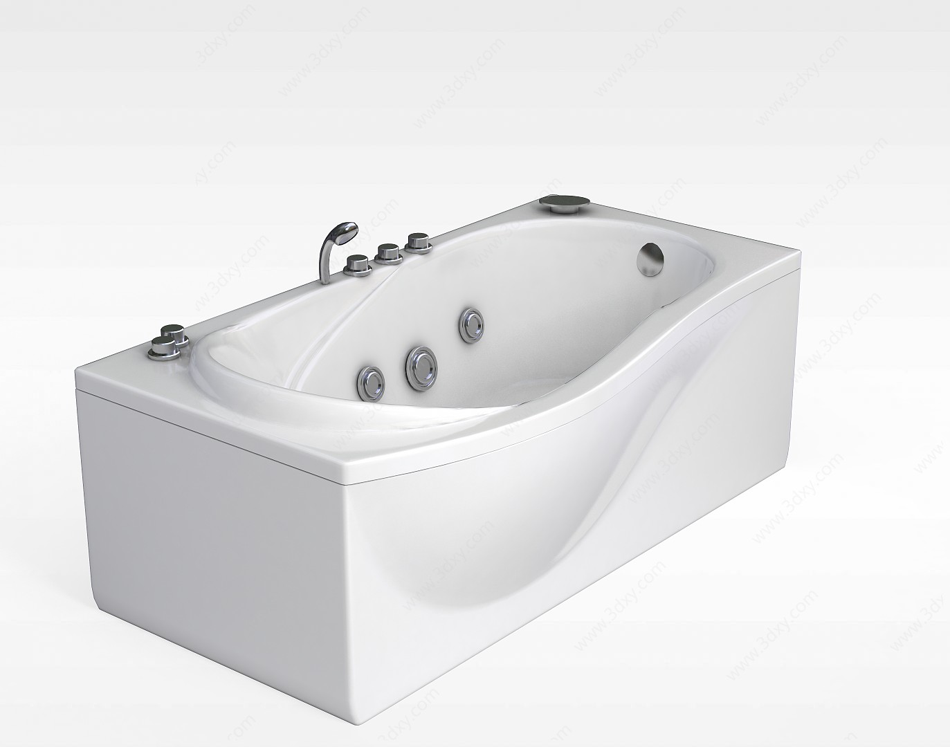 陶瓷浴缸3D模型