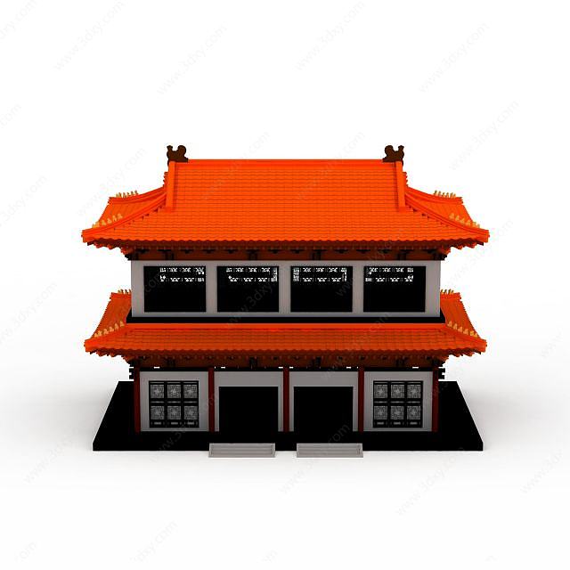 古代宫殿3D模型