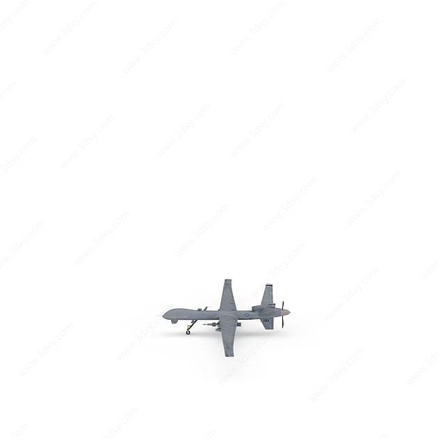 军事飞机3D模型