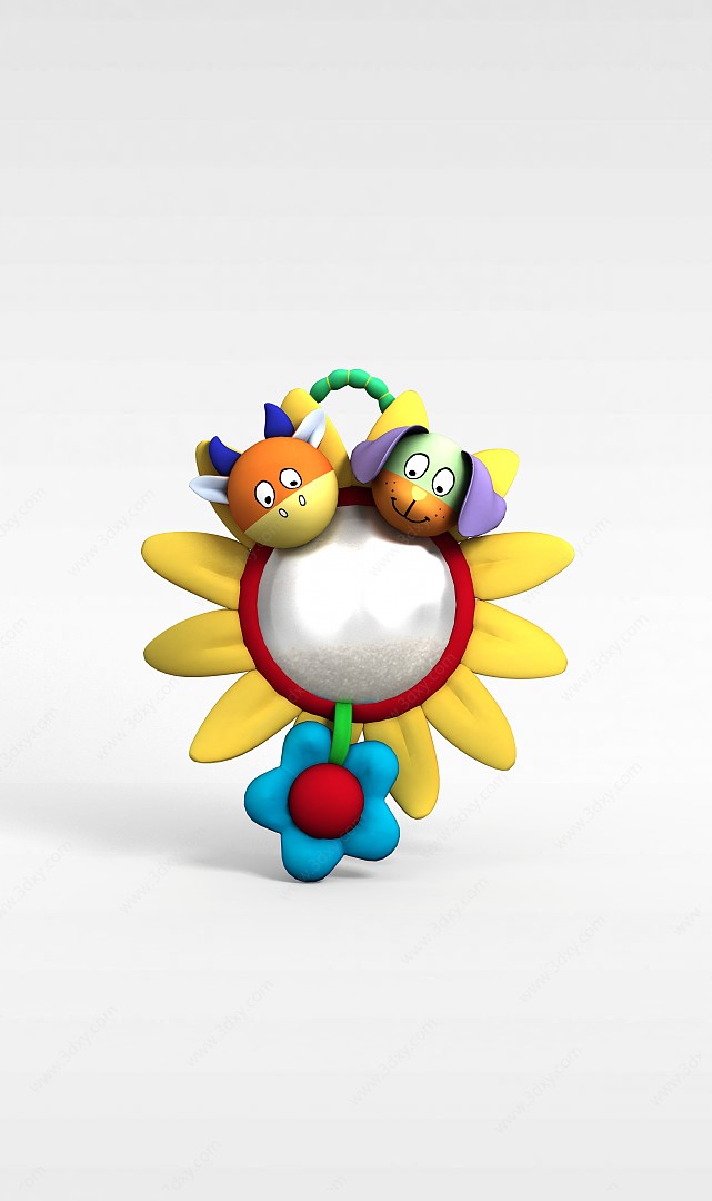 向日葵玩具3D模型