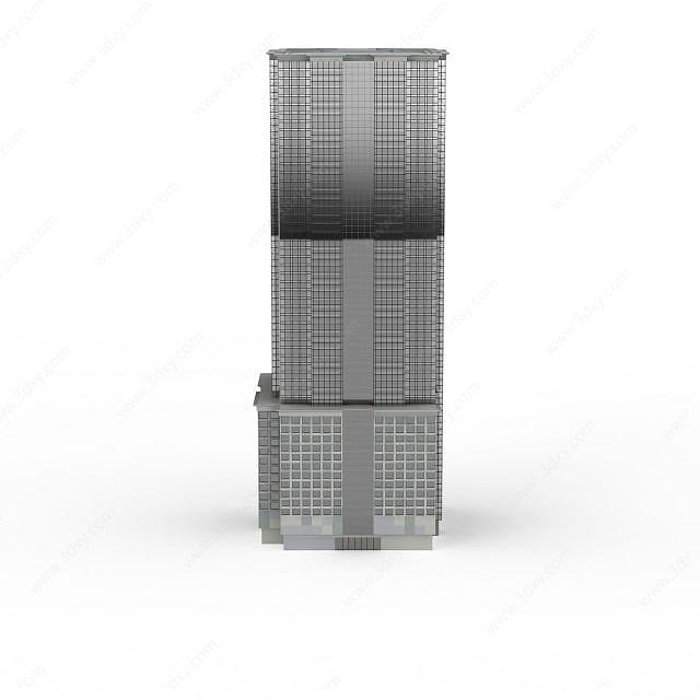 高楼建筑物3D模型
