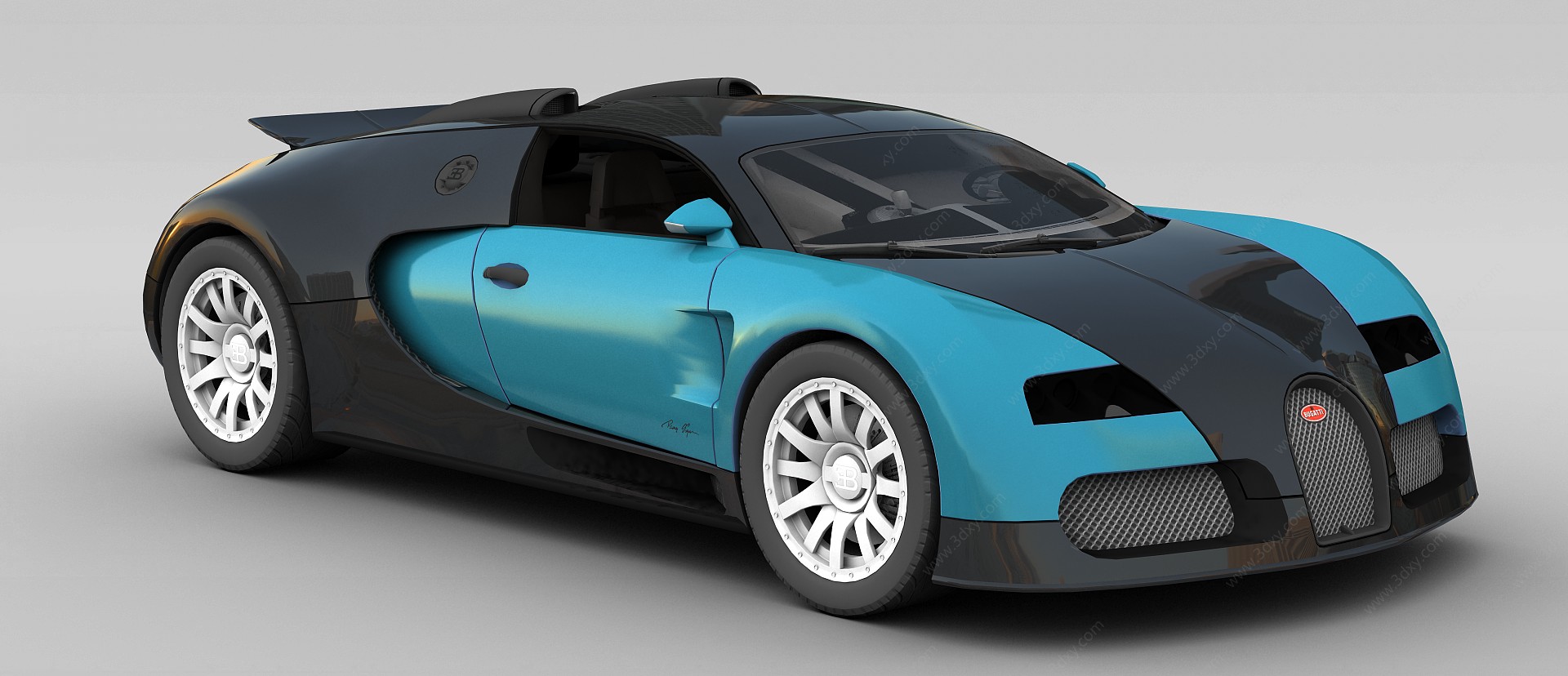 布加迪·威龙汽车3D模型