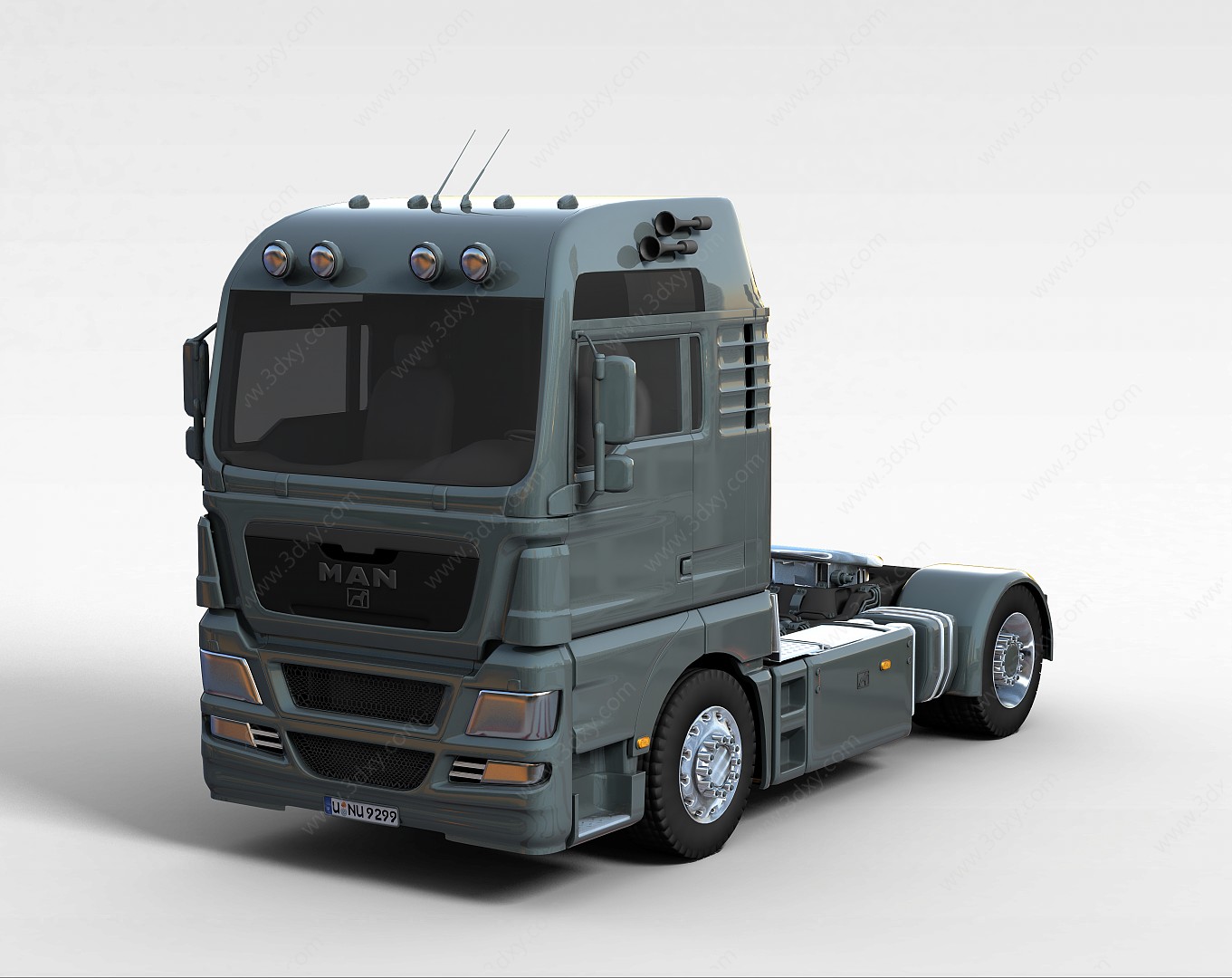 MAN_tgx重卡车3D模型