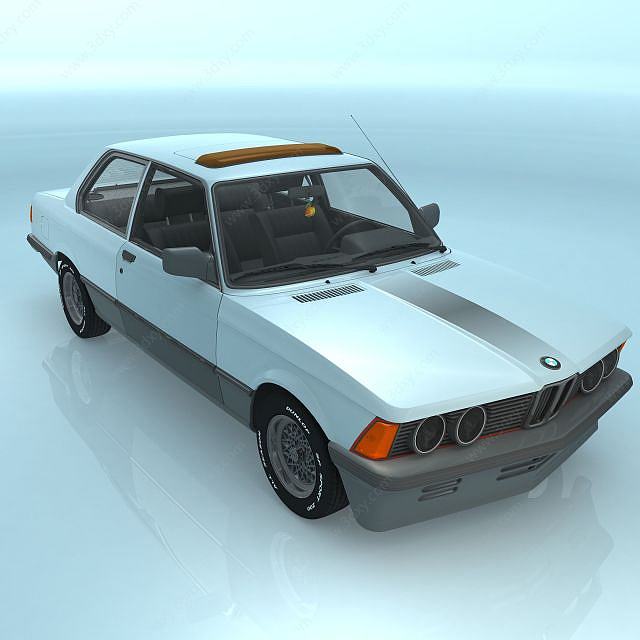 BMWE21汽车3D模型