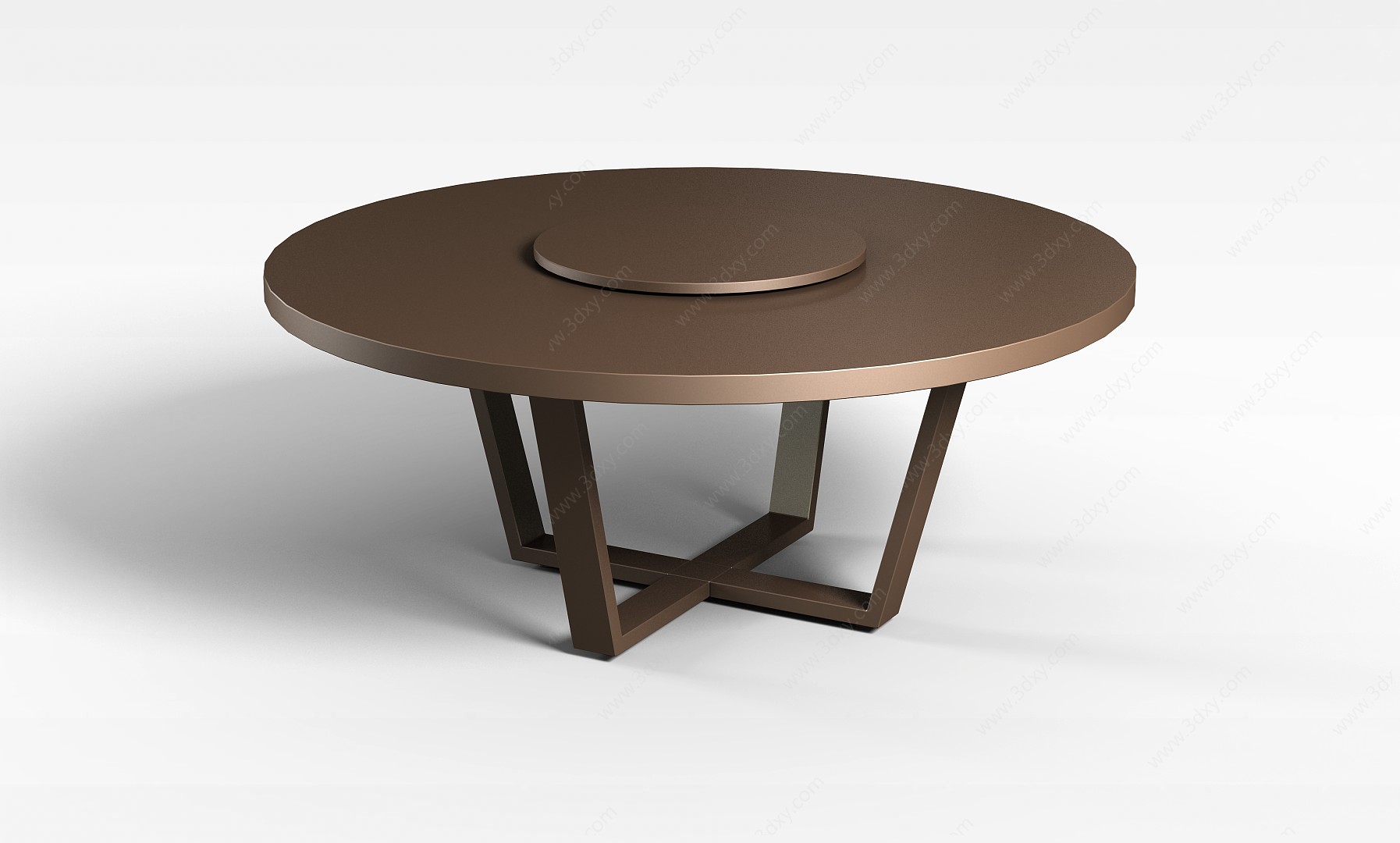圆形创意桌子3D模型