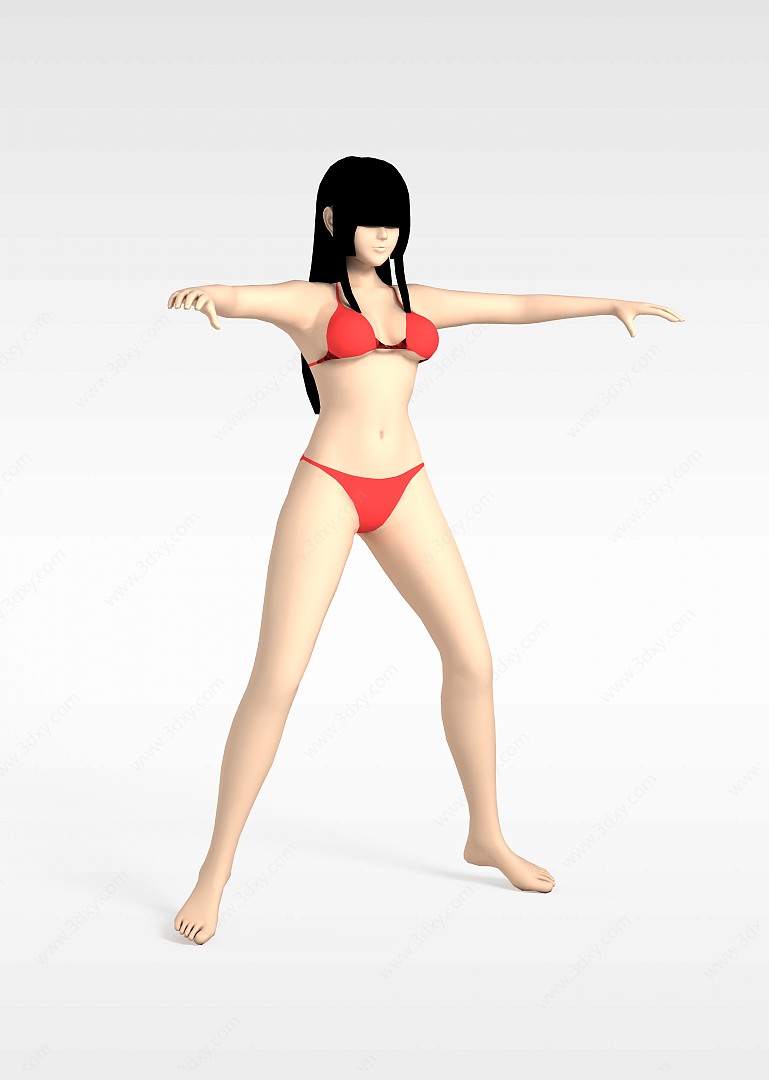 女人3D模型
