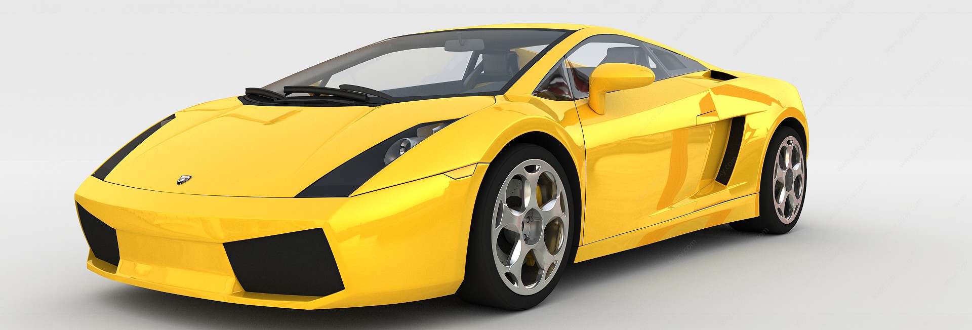 高档轿车3D模型
