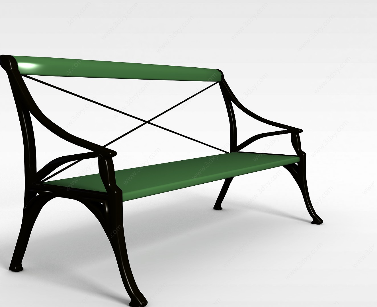 室外休闲椅3D模型