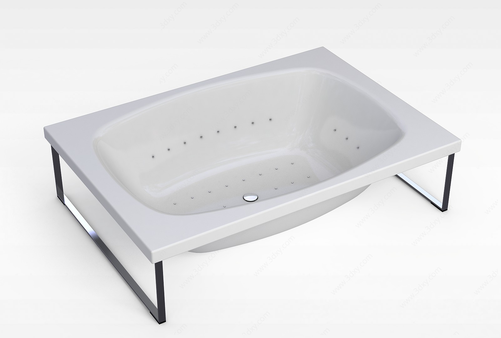 家庭浴缸3D模型