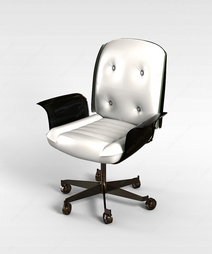 旋转办公椅3D模型