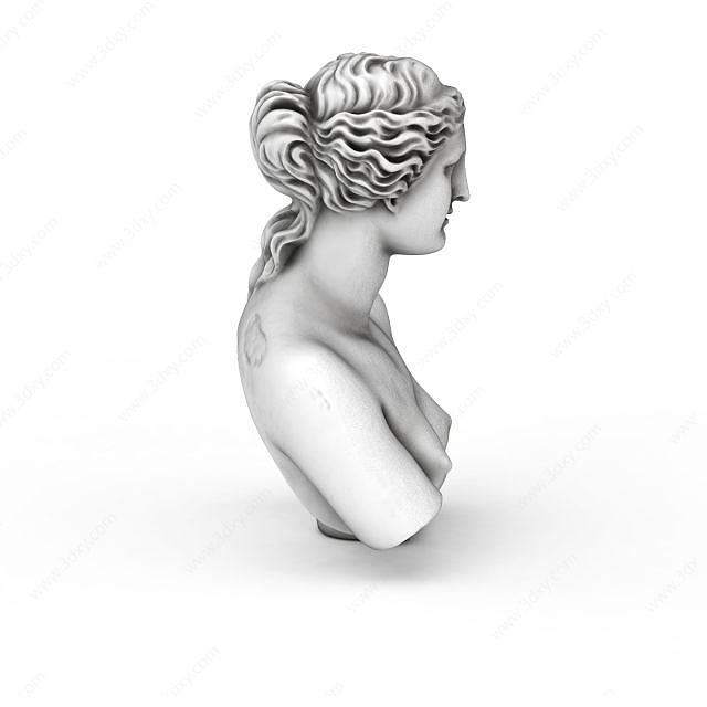 阿佛洛狄忒雕像3D模型