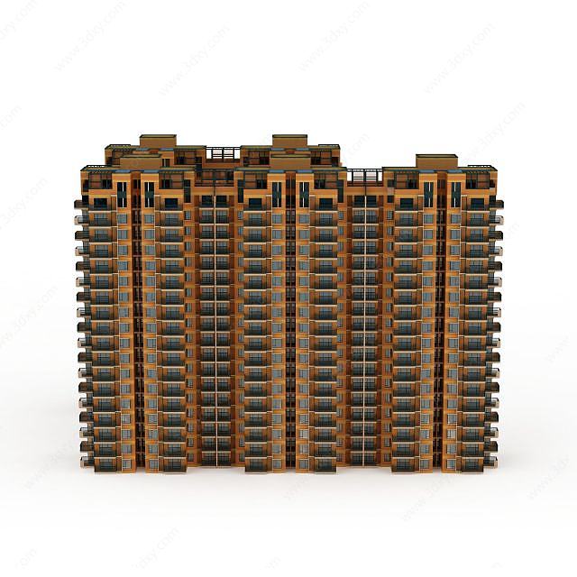 现代建筑3D模型