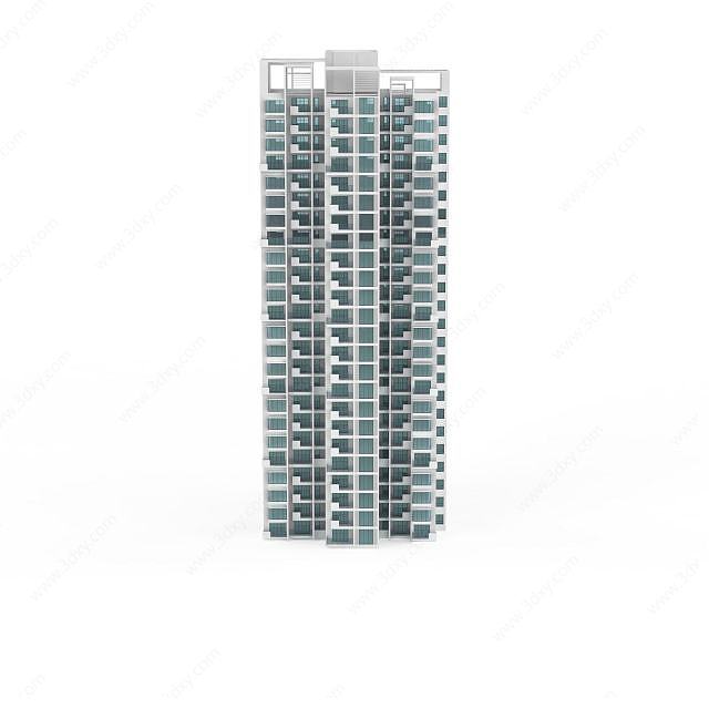 摩天大楼3D模型